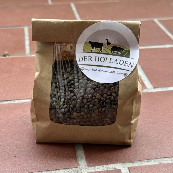 Linsen Grün Marmoriert (400g Packung)