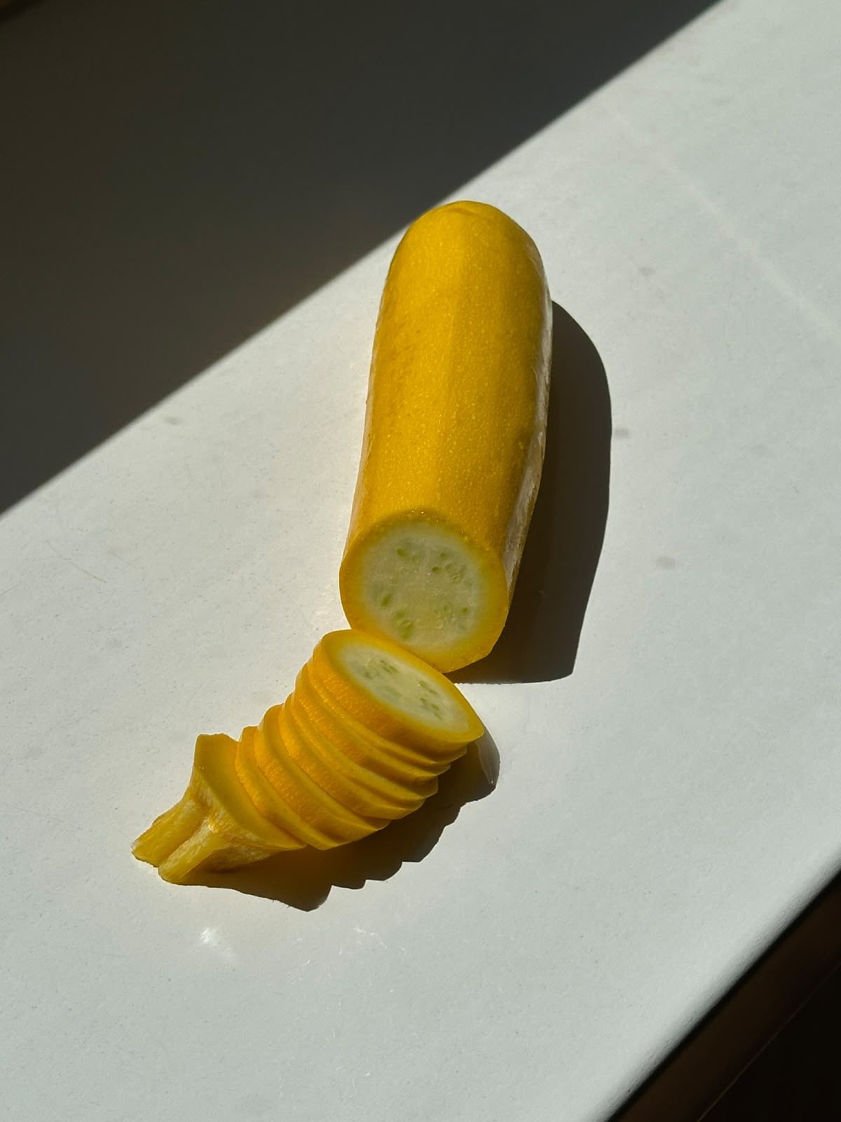 Gelbe Zucchini — 1