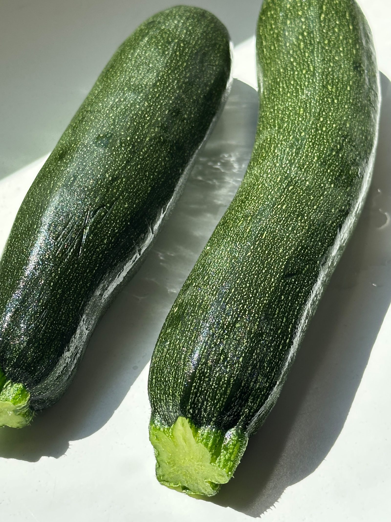 Grüne Zucchini